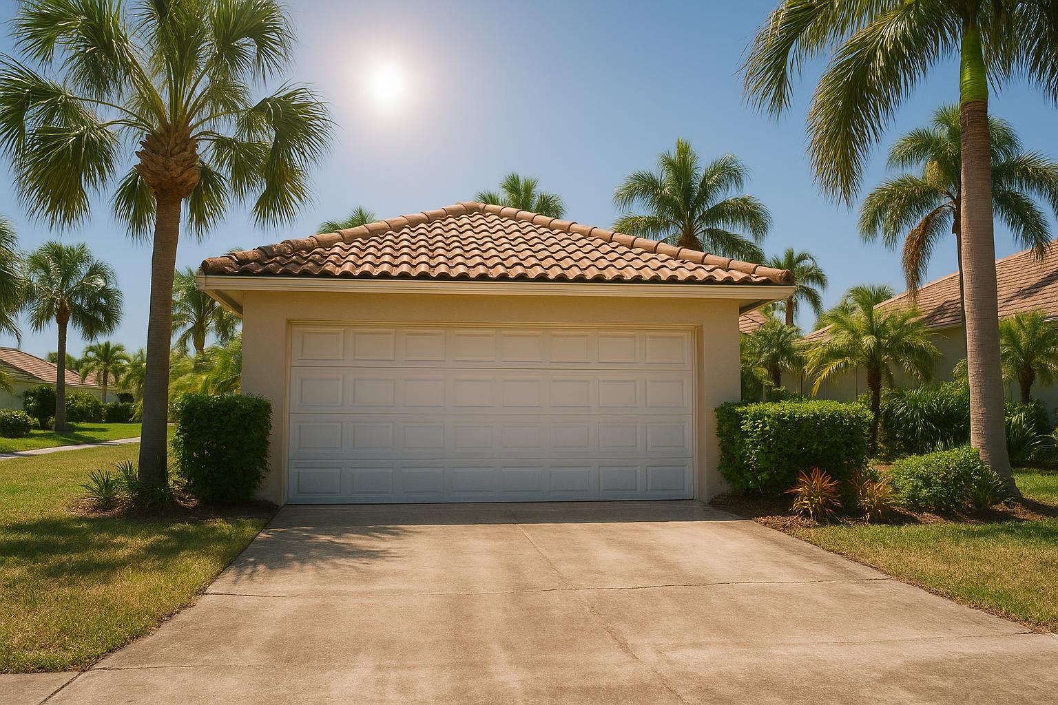 What to Do When Your Garage Door Won't Open in the Heat